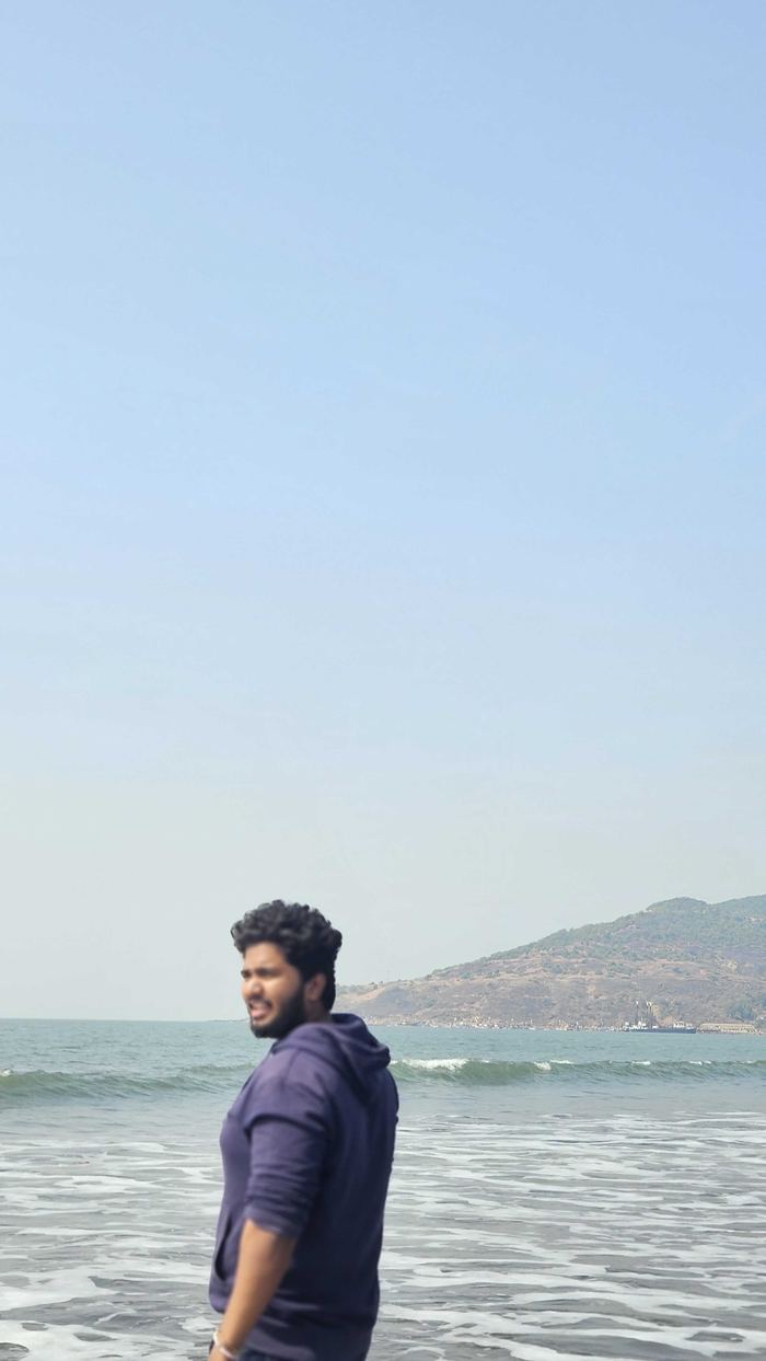 Prathamesh by the sea